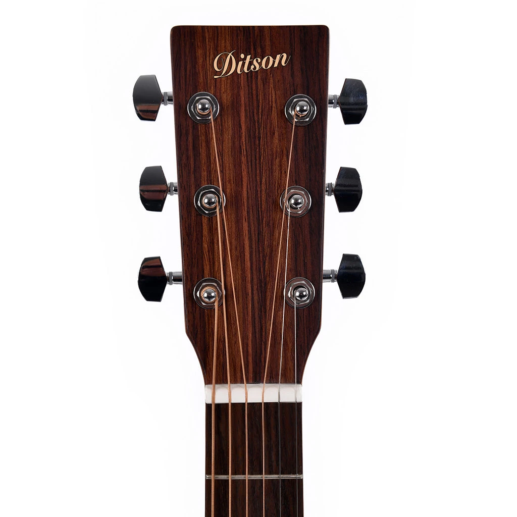 Acoustic Guitars Ditson 10 Series 000 With Cutaway + EQ - Natural