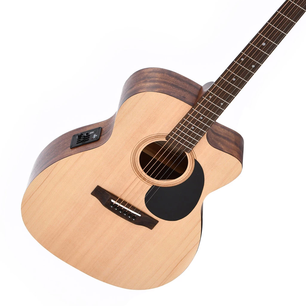 Acoustic Guitars Ditson 10 Series 000 With Cutaway + EQ - Natural