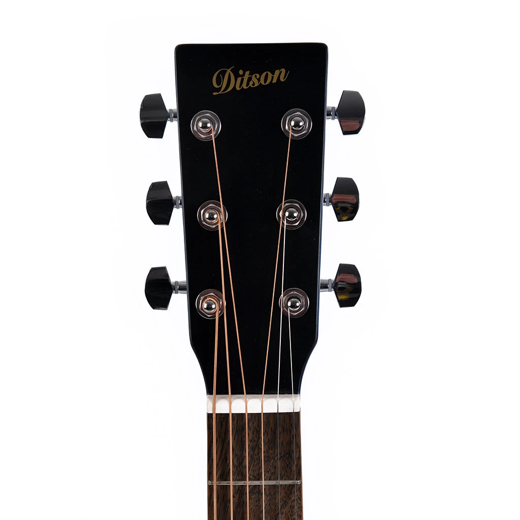 Ditson 10 Series 000 With Cutaway + EQ - Translucent Ultramarine Blue