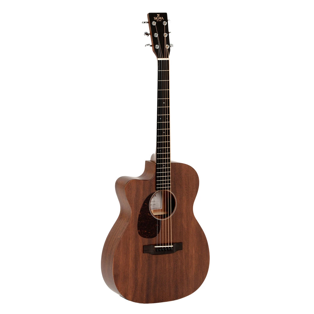 Sky Music Sigma Mahogany 000 Cut EQ Left Hand Acoustic Guitars