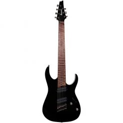 Ibanez RGMS7 7 String - Black Electric Guitars