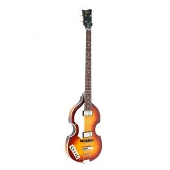 Hofner Ignition Series Left Handed Violin Electric Bass With H64/VB Case - Sunburst
