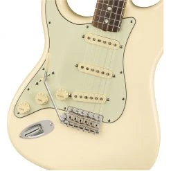 Fender American Original 60s Stratocaster Left Handed - Olympic White - Rosewood Fretboard Electric Guitars