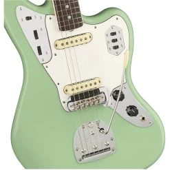 Electric Guitars Fender American Original 60s Jaguar - Surf Green - Rosewood Fretboard