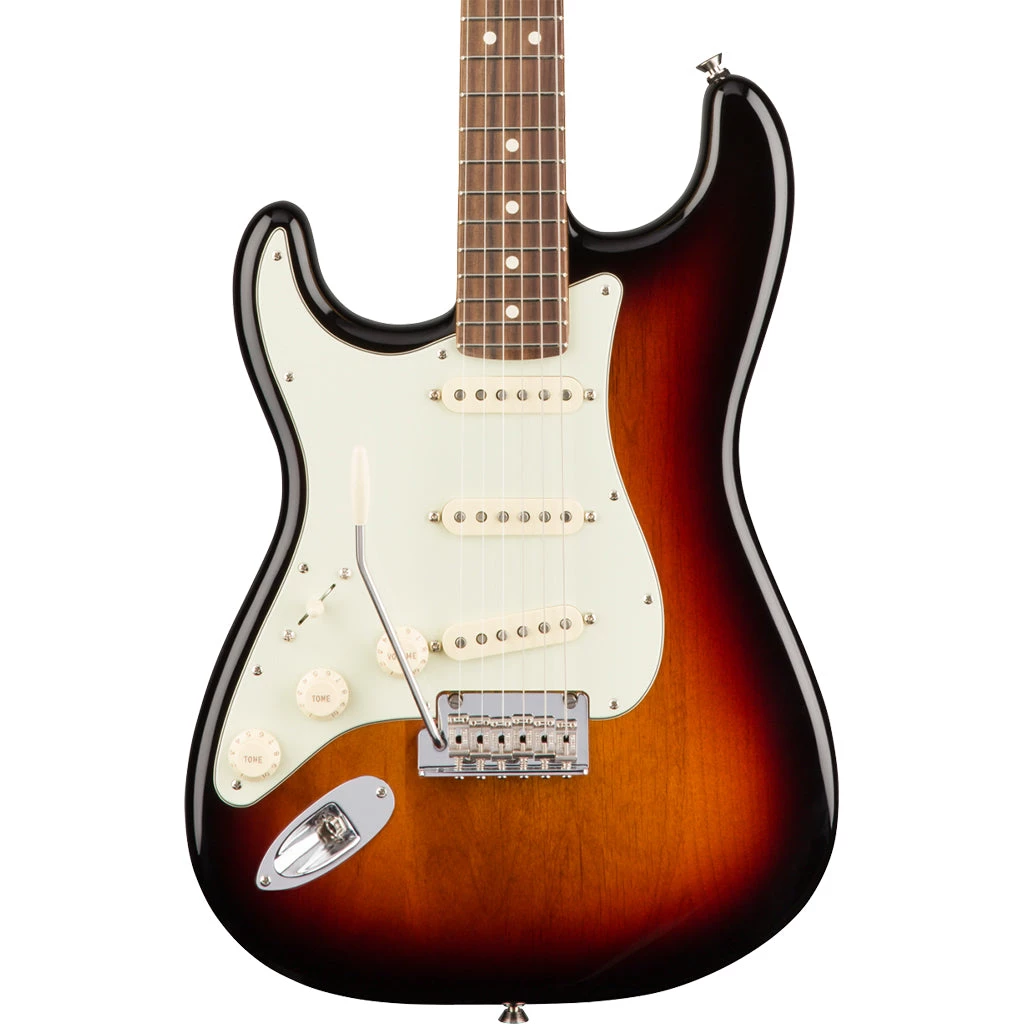 Electric Guitars Fender American Professional Stratocaster Left Handed - 3 Tone Sunburst - Rosewood