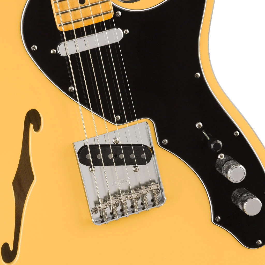 Fender Britt Daniel Tele® Thinline, Maple Fingerboard, Amarillo Gold