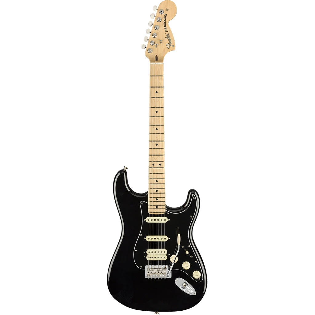 Fender American Performer Stratocaster HSS - Black - Maple Neck Electric Guitars