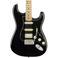 Fender American Performer Stratocaster HSS - Black - Maple Neck Electric Guitars