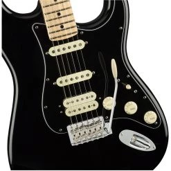 Fender American Performer Stratocaster HSS - Black - Maple Neck Electric Guitars