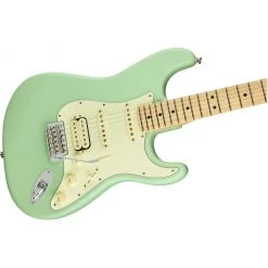 Electric Guitars Fender American Performer Stratocaster HSS - Satin Surf Green - Maple Neck