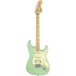 Electric Guitars Fender American Performer Stratocaster HSS - Satin Surf Green - Maple Neck