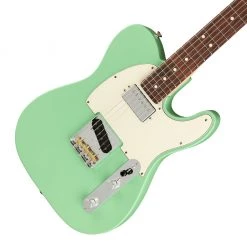 Electric Guitars Fender American Performer Telecaster Hum - Satin Surf Green - Rosewood Fretboard