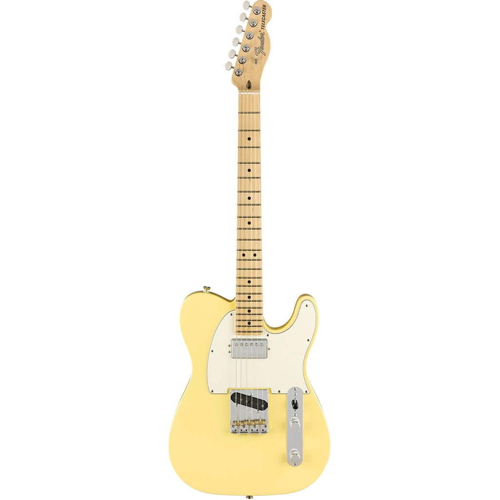 Fender American Performer Tele Hum - Vintage White - Maple Neck Electric Guitars
