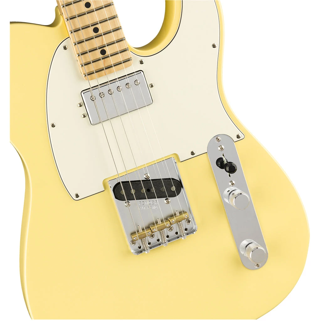 Fender American Performer Tele Hum - Vintage White - Maple Neck Electric Guitars