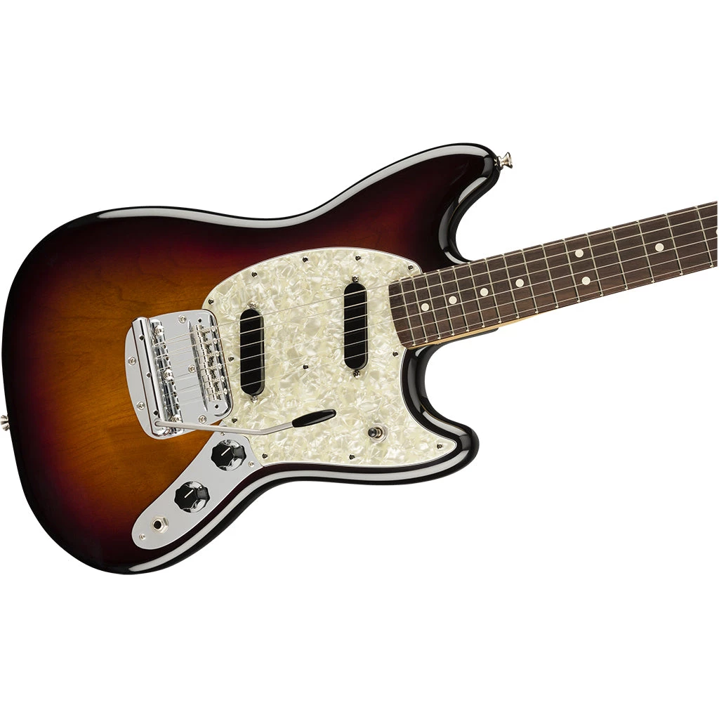 Fender American Performer Mustang - 3 Tone Sunburst - Rosewood Fretboard Electric Guitars