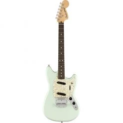 Fender American Performer Mustang - Satin Sonic Blue - Rosewood Fretboard Electric Guitars
