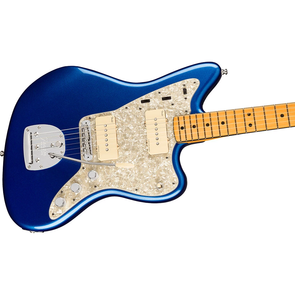 Electric Guitars Fender American Ultra Jazzmaster - Maple Fretboard - Cobra Blue