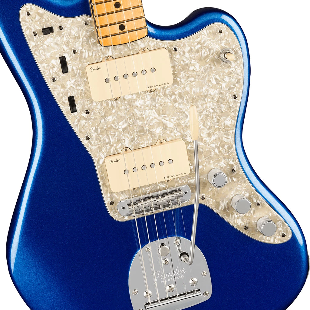 Electric Guitars Fender American Ultra Jazzmaster - Maple Fretboard - Cobra Blue