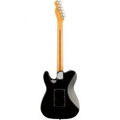 Fender - American Ultra Luxe Telecaster® Floyd Rose® HH - Maple Fingerboard - Mystic Black Electric Guitars