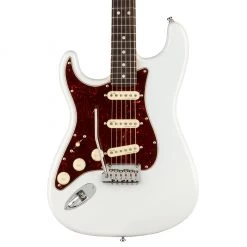 Fender - American Ultra Stratocaster® Left-Hand, Rosewood Fingerboard, Arctic Pearl Electric Guitars