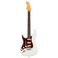Fender - American Ultra Stratocaster® Left-Hand, Rosewood Fingerboard, Arctic Pearl Electric Guitars