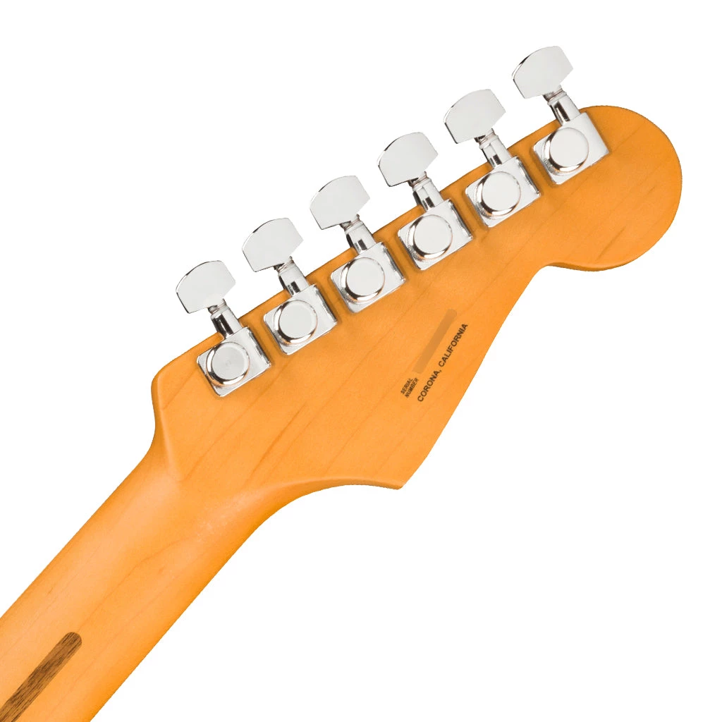 Fender - American Ultra Stratocaster® Left-Hand, Rosewood Fingerboard, Arctic Pearl Electric Guitars