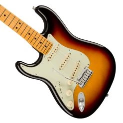 Fender - American Ultra Stratocaster® Left-Hand, Maple Fingerboard, Ultraburst