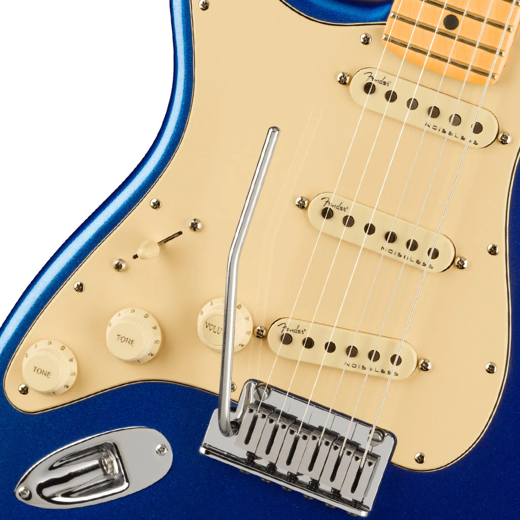 Electric Guitars Fender - American Ultra Stratocaster® Left-Hand, Rosewood Fingerboard, Cobra Blue