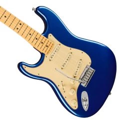 Electric Guitars Fender - American Ultra Stratocaster® Left-Hand, Rosewood Fingerboard, Cobra Blue