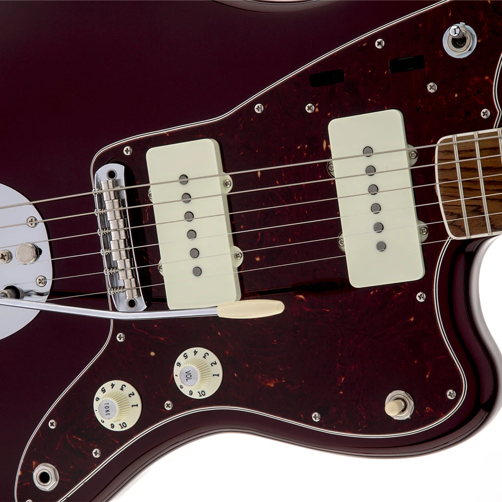 Electric Guitars Fender Troy Van Leeuwen Jazzmaster - Oxblood - Bound Rosewood Fretboard