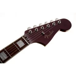 Electric Guitars Fender Troy Van Leeuwen Jazzmaster - Oxblood - Bound Rosewood Fretboard