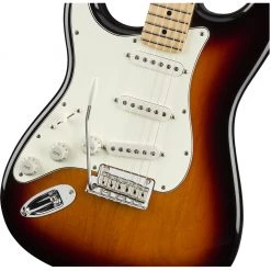 Fender - Player Stratocaster - Left-Handed - 3-Color Sunburst - Maple Fingerboard Electric Guitars