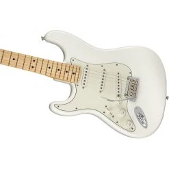 Electric Guitars Fender - Player Stratocaster - Left Handed - Polar White - Maple Neck