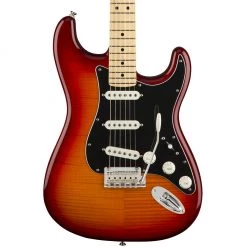 Fender Player Stratocaster Plus Top - Aged Cherry Burst - Maple Neck Electric Guitars