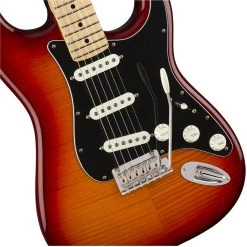 Fender Player Stratocaster Plus Top - Aged Cherry Burst - Maple Neck Electric Guitars