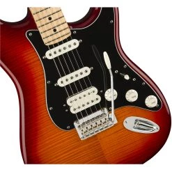 Fender Player Stratocaster HSS Plus Top - Aged Cherry Burst - Maple Neck Electric Guitars