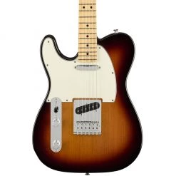 Electric Guitars Fender Player Telecaster Left Handed - 3 Tone Sunburst - Maple Fretboard