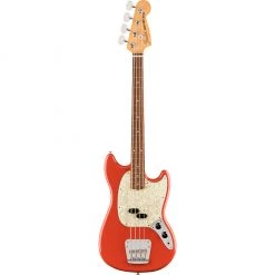 Fender Vintera 60's Mustang Bass - Fiesta Red - Pau Ferro Bass Guitars