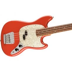 Fender Vintera 60's Mustang Bass - Fiesta Red - Pau Ferro Bass Guitars