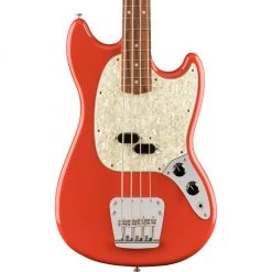 Fender Vintera 60's Mustang Bass - Fiesta Red - Pau Ferro Bass Guitars