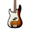 Fender Player Precision Bass Left Handed - 3 Tone Sunburst - Pau Ferro Fretboard Bass Guitars