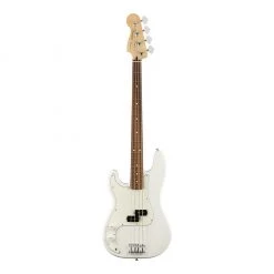 Fender Player Precision Bass Left Handed - Polar White - Pau Ferro Fretboard Bass Guitars