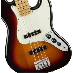 Fender Player Jazz Bass - 3 Tone Sunburst - Maple Neck Bass Guitars
