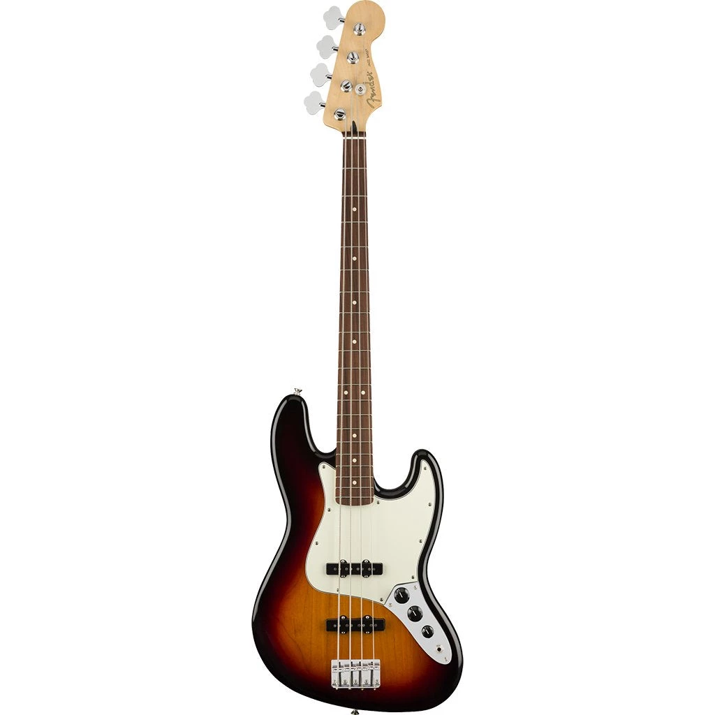 Bass Guitars Fender Player Jazz Bass - 3 Tone Sunburst - Pau Ferro