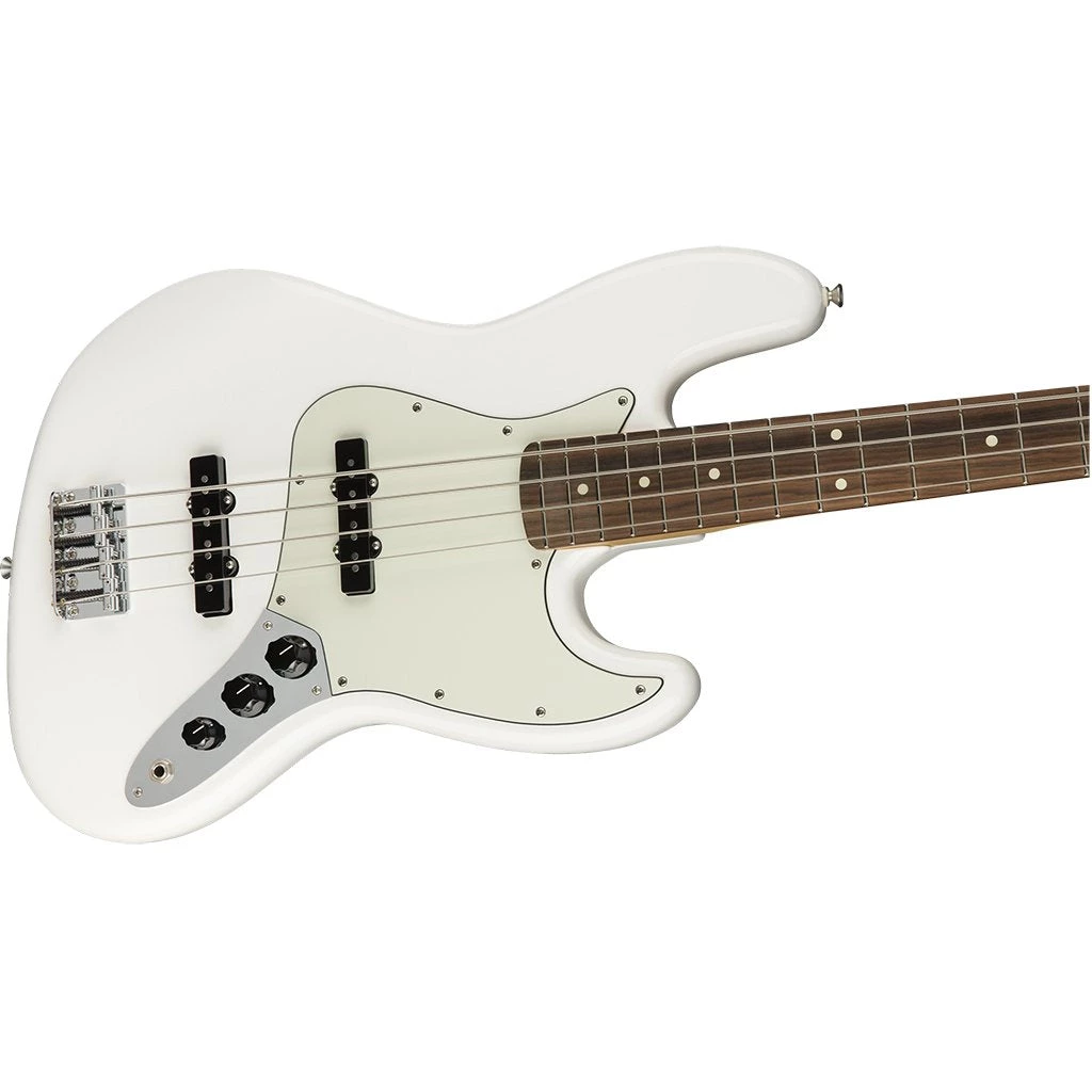 Bass Guitars Fender Player Jazz Bass - Polar White - Pau Ferro Fretboard