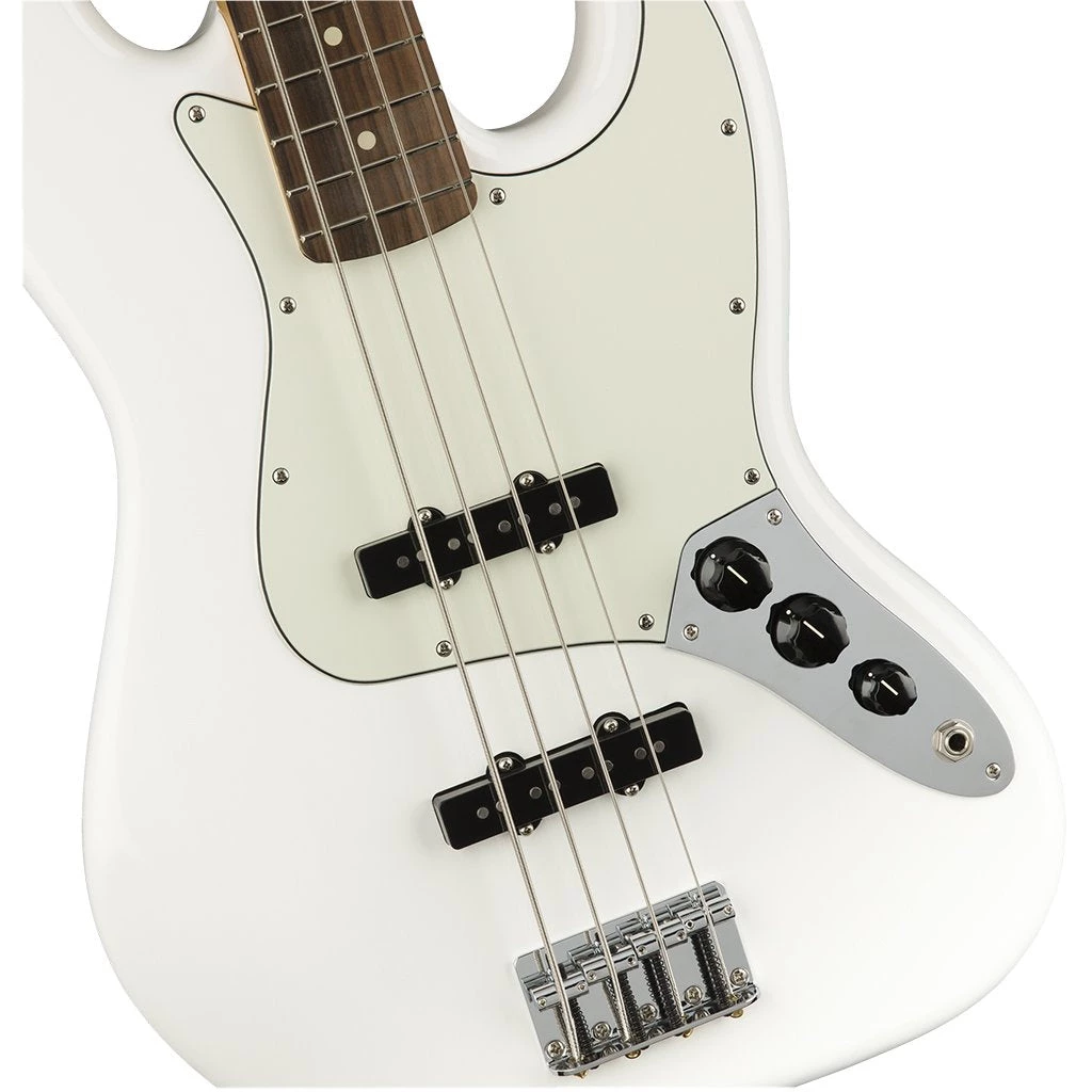 Bass Guitars Fender Player Jazz Bass - Polar White - Pau Ferro Fretboard
