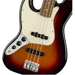 Bass Guitars Fender Player Jazz Bass Left Handed - 3 Tone Sunburst - Pau Ferro