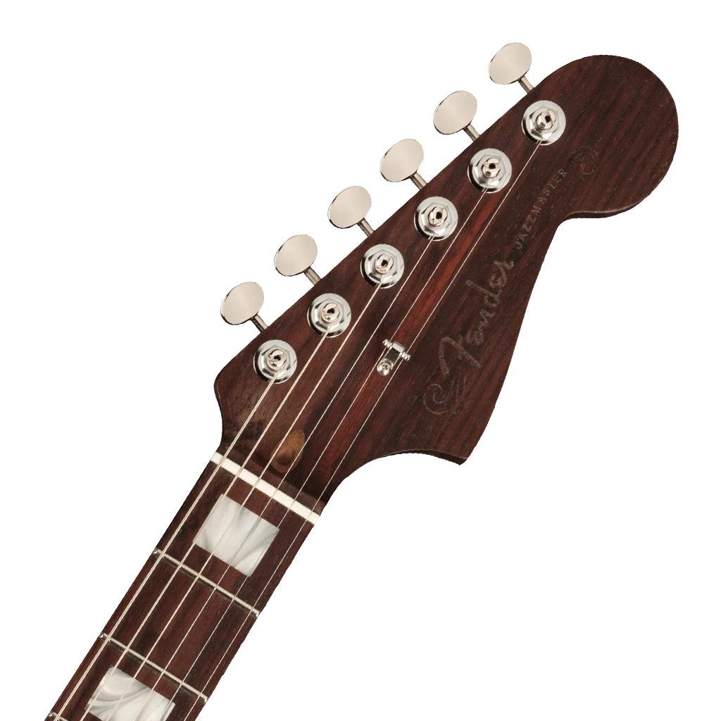 Fender Parallel Universe Volume II Strat® Jazz Deluxe, Rosewood Fingerboard, Transparent Faded Seafoam Green