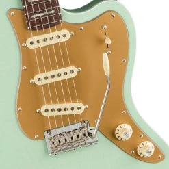 Fender Parallel Universe Volume II Strat® Jazz Deluxe, Rosewood Fingerboard, Transparent Faded Seafoam Green