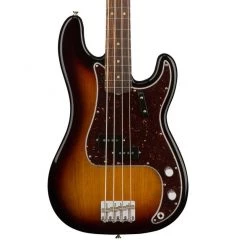 Bass Guitars Fender American Original 60s Precision Bass - 3 Colour Sunburst - Rosewood Fretboard